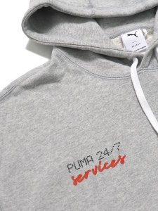 画像3: 【SALE】PUMA UPTOWN HOODIE-LIGHT GRAY HEATHER (3)