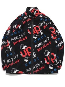 画像1: 【SALE】PUMA UPTOWN POLAR FLEECE JACKET-PUMA BLACK (1)
