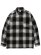 画像1: CALTOP FL PLAID L/S SHIRT BROWN/IVORY/BLUE (1)