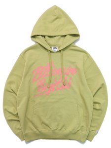 画像1: 【SALE】【送料無料】BILLIONAIRE BOYS CLUB BB SCRIPT HOODIE LEEK GREEN (1)