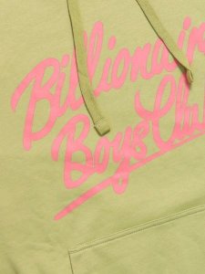 画像5: 【SALE】【送料無料】BILLIONAIRE BOYS CLUB BB SCRIPT HOODIE LEEK GREEN (5)