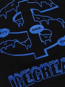 画像6: 【SALE】【送料無料】ICECREAM LET'S HAVE SOME CREWNECK SWEAT BLACK (6)