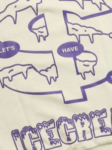 画像6: 【SALE】【送料無料】ICECREAM LET'S HAVE SOME CREWNECK SWEAT FOG (6)