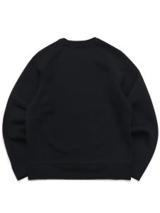 画像2: 【SALE】NIKE TECH FLEECE L/S CREW-BLACK/BLACK (2)