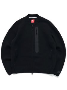 画像1: 【SALE】【送料無料】NIKE TECH FLEECE N98 JACKET-BLACK/BLACK (1)