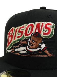 画像7: 【SALE】NEW ERA 59FIFTY CS MiLB BUFFALO BISONS UV/GY FBM (7)