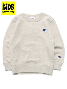 画像1: 【KIDS】CHAMPION KIDS US COTTON CREW NECK SWEATSHIRT (1)