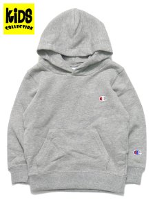 画像1: 【KIDS】CHAMPION KIDS US COTTON HOODED SWEATSHIRT (1)