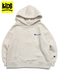 画像1: 【KIDS】CHAMPION KIDS US COTTON HOODED SWEATSHIRT LOOSE.F (1)