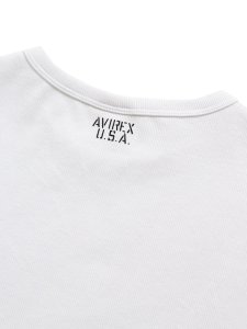 画像4: AVIREX DAILY RIB CREW NECK S/S TEE (4)