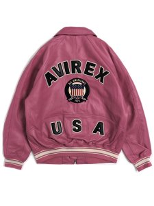 画像1: 【送料無料】AVIREX LIGHT SIGNATURE VARSITY JACKET (1)