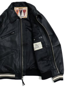画像4: 【送料無料】AVIREX LIGHT SIGNATURE VARSITY JACKET (4)
