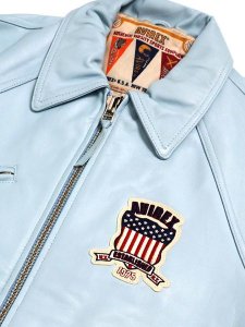 画像6: 【送料無料】AVIREX LIGHT SIGNATURE VARSITY JACKET (6)