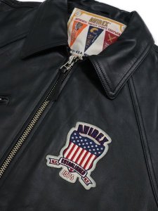 画像6: 【送料無料】AVIREX LIGHT SIGNATURE VARSITY JACKET (6)