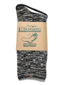 画像1: 【SALE】MANASTASH MANA HEMP MIX SOX (1)