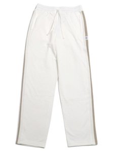 画像1: 【SALE】【送料無料】REIGNING CHAMP SIDE STRIPE PANT-IVORY (1)