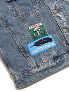 画像5: 【MEGA SALE】【送料無料】GUESS GO MARKET TRUCKER JACKET (5)