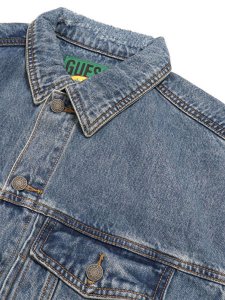 画像4: 【MEGA SALE】【送料無料】GUESS GO MARKET TRUCKER JACKET (4)