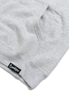 画像5: 【送料無料】COOKIES CLOTHING ORIGINAL MINT FLEECE HOODIE HT GREY/BLK (5)