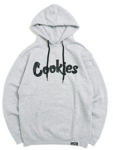画像1: 【送料無料】COOKIES CLOTHING ORIGINAL MINT FLEECE HOODIE HT GREY/BLK (1)