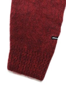 画像7: 【SALE】MANASTASH ABERDEEN KURTIGAN BURGUNDY (7)