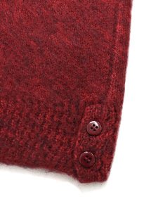 画像6: 【SALE】MANASTASH ABERDEEN KURTIGAN BURGUNDY (6)