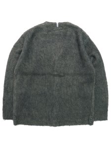 画像2: 【SALE】MANASTASH ABERDEEN KURTIGAN GRAY (2)