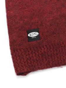 画像4: 【SALE】MANASTASH ABERDEEN KURTIGAN BURGUNDY (4)