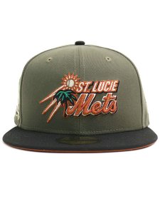 画像3: 【SALE】NEW ERA 59FIFTY CS ST.LUCIE METS 30TH OV/BLK/BRN (3)