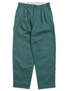 画像1: SCHOTT TC DOUBLE PLEATED WIDE PANTS (1)