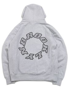 画像1: 【SALE】【送料無料】NOTHIN' SPECIAL BMW ROUNDED LOGO HOODIE HEATHER GREY (1)