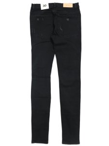 画像2: 【送料無料】mnml X165 PAISLEY STRETCH DENIM BLACK/BLACK (2)