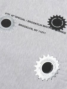 画像3: 【SALE】【送料無料】NOTHIN' SPECIAL BMW GANGSTA CREWNECK HEATHER GREY (3)