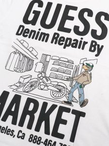 画像4: 【MEGA SALE】GUESS GO MARKET SHOP TEE (4)