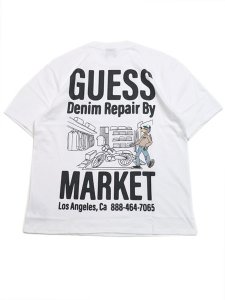 画像1: 【SALE】GUESS GO MARKET SHOP TEE (1)