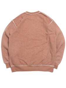 画像2: 【SALE】SUNNY INC VET NAM OUTHER SIDE TIGHER SWEAT DK ORNG (2)