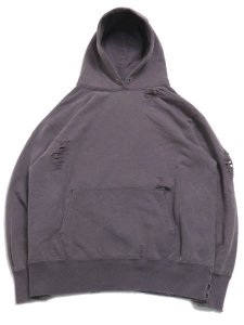 画像1: 【SALE】SUNNY INC WORN-OUT PULL HOODIE NAVY (1)
