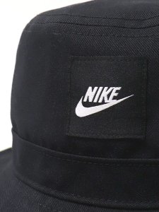 画像6: 【KIDS】NIKE YTH APEX SQ CORE BUCKET HAT-BLACK/WHITE (6)