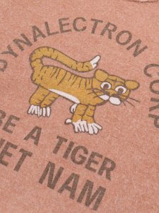 画像3: 【SALE】SUNNY INC VET NAM OUTHER SIDE TIGHER SWEAT DK ORNG (3)