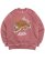 画像1: 【SALE】SUNNY INC BATO OUTHER SIDE TIGHER SWEAT WINE (1)