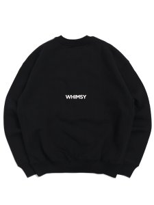 画像2: 【SALE】【送料無料】WHIMSY SOCKS DEVIL CREWNECK BLACK (2)