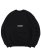 画像2: 【送料無料】WHIMSY SOCKS DEVIL CREWNECK BLACK (2)