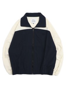 画像1: 【SALE】【送料無料】CONICHIWA bonjour NYLON TRACK JACKET NAVY/WH (1)