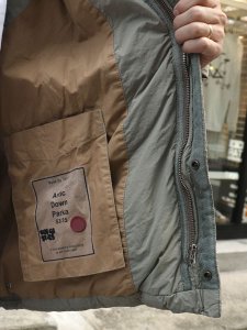 画像8: 【送料無料】Ten-c ARTIC DOWN PARKA ASH GRAY (8)