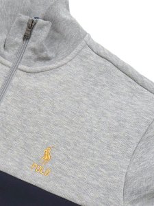 画像3: 【SALE】【送料無料】POLO RALPH LAUREN COLOR BLOCKED DOUBLE KNIT TRACK JACKET (3)