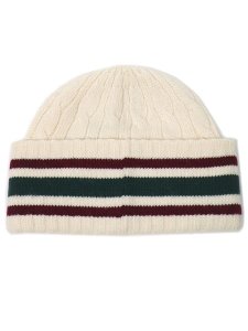 画像2: 【SALE】POLO RALPH LAUREN CRICKET BEAR CABLE KNIT BEANIE (2)