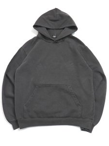 画像1: 【送料無料】LOS ANGELES APPAREL 14oz HEAVY FLEECE HOODED PULLOVER-V.BLK (1)