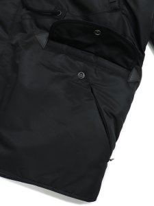画像4: 【SALE】【送料無料】MANASTASH EXTRA MILE N-3 FIELD COAT-BLACK (4)
