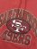 画像3: 【SALE】RUSSELL ATHLETIC NFL 49ERS ARCH LOGO HOODIE VINTAGE RED (3)