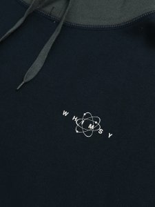 画像3: 【SALE】WHIMSY SOCKS PANELED HOODIE NAVY (3)